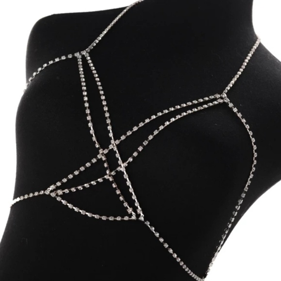 💎NEW💎 RHINESTONES BODY CHAIN - Picture 3 of 6
